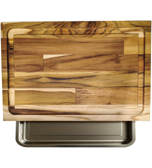 Tábua com Bandeja de Inox