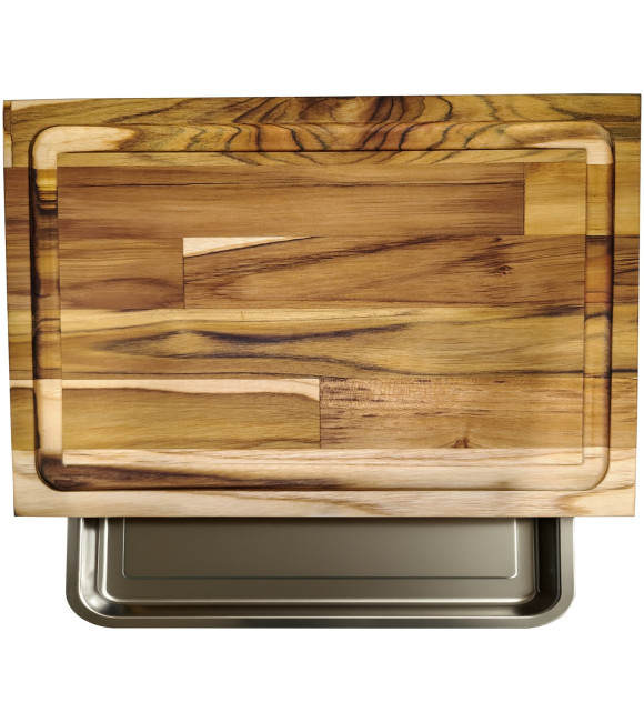 Tábua com Bandeja de Inox