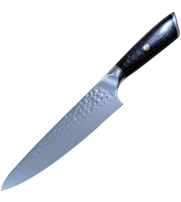  Faca Chef 8" martelada em Aço 440 
