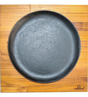 Tábua com Grill Redonda